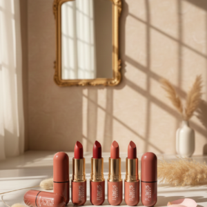 رژلب جولیوس | ماندگاری بالا، بافت مات و مخملی در 6 رنگ جذاب
