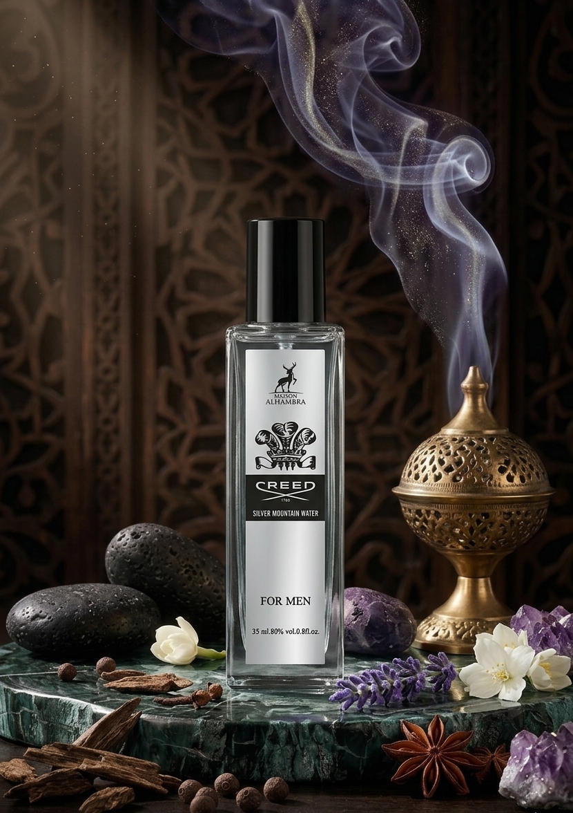 1781075970514 عطر جیبی مردانه الحمبرا مدل CREED - تصویر 1